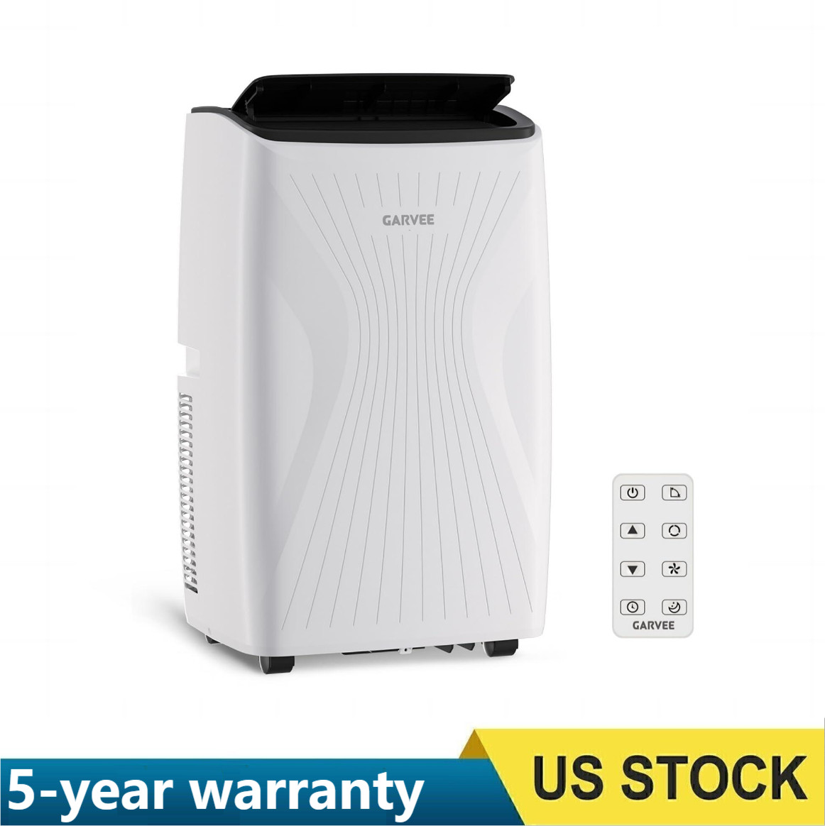 Portable Air Conditioner 12000 BTU AC Unit Up to 350 Sq.Ft Remote Fan Control