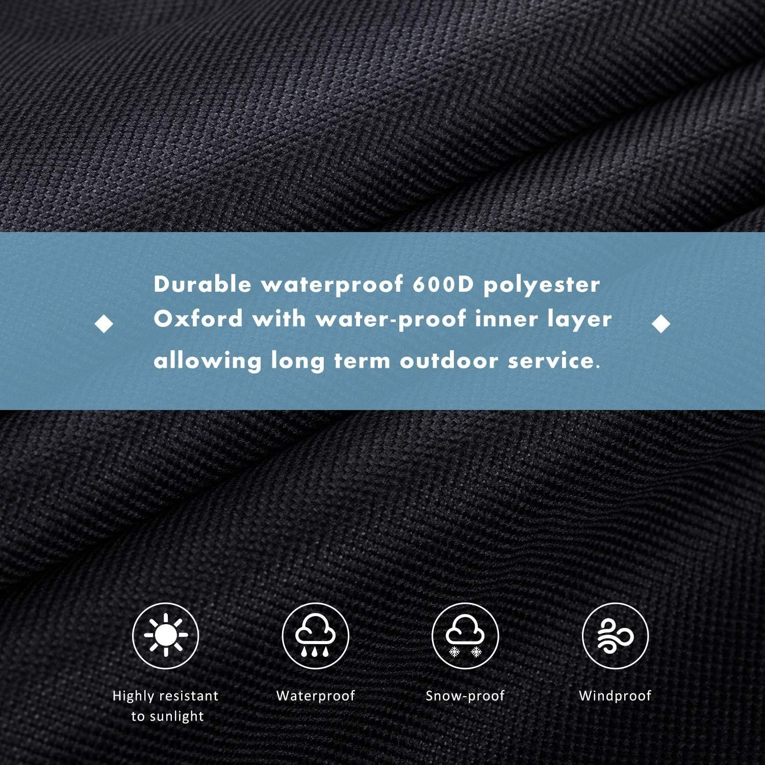 Waterproof Outdoor AC Cover 21.5W x 15H x 16D – Winter Protection