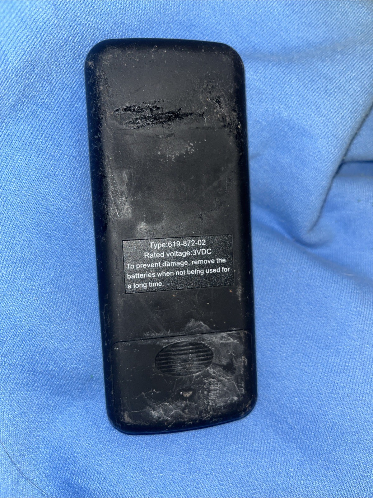 Friedrich Air Conditioner Remote Control Black with a Screen Type 619-872-02