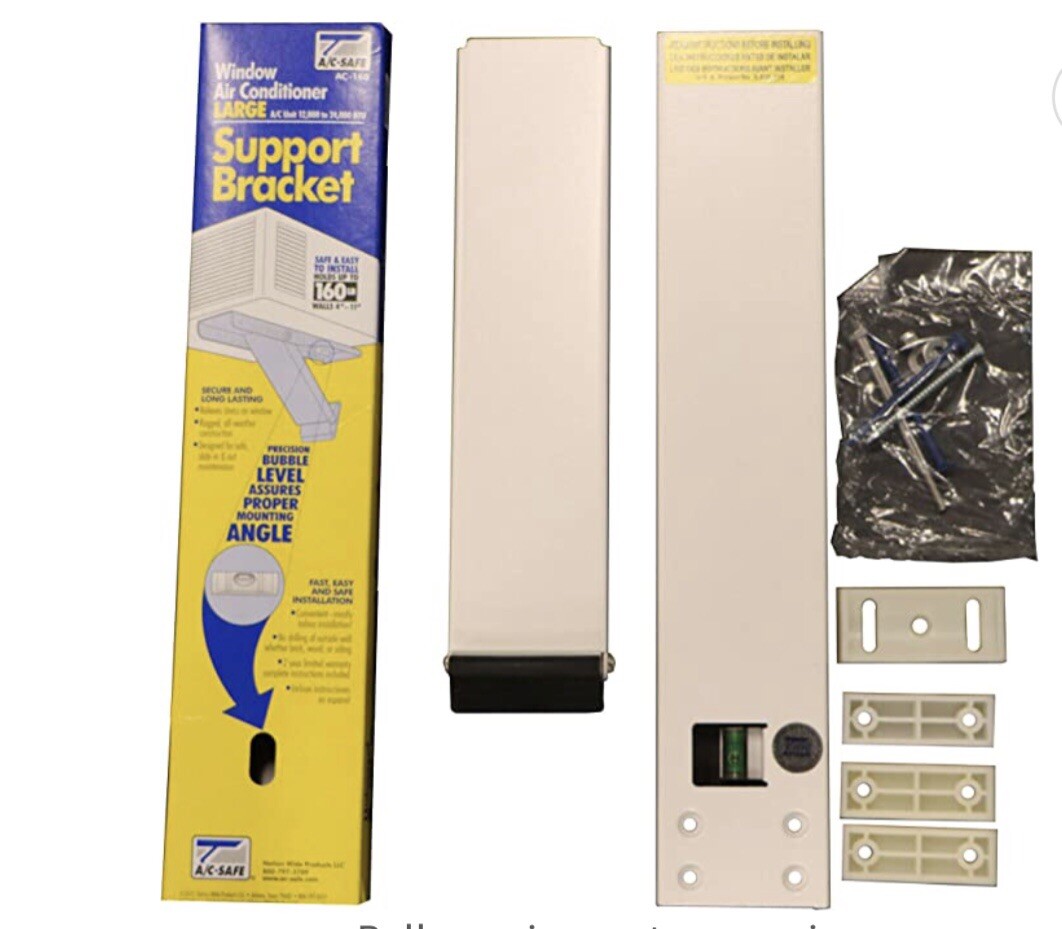 Universal A/C Support Bundle -Bracket w/ Interior & Exterior Covers