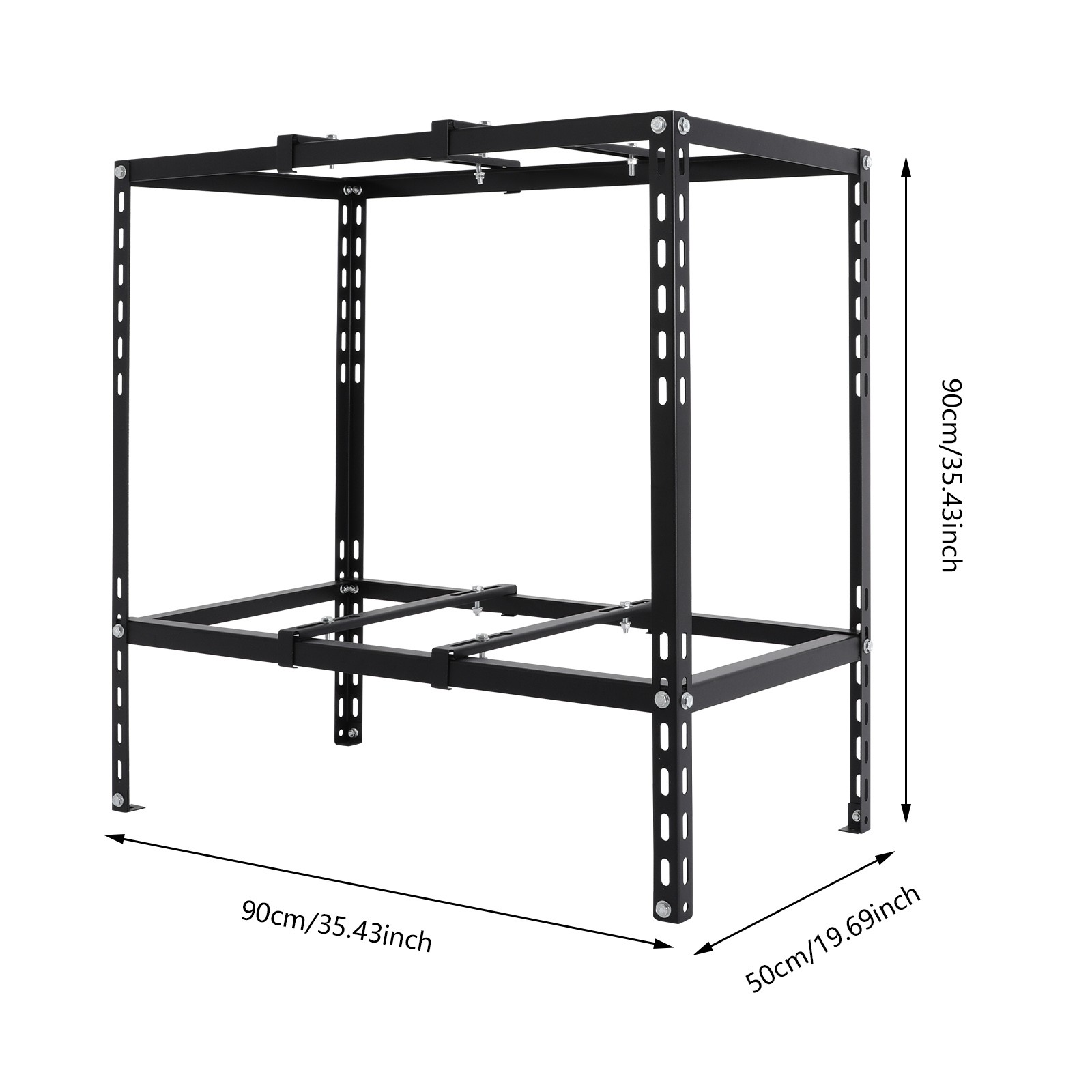 Air Conditioner Unit Support Bracket Black Stand Bracket Split Ground Bracket