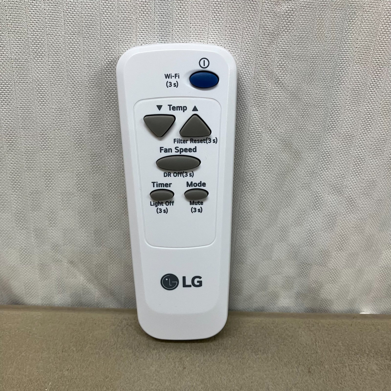 LG AKB73016021 AC Air Conditioner Remote Control White OEM Genuine WiFi Timer