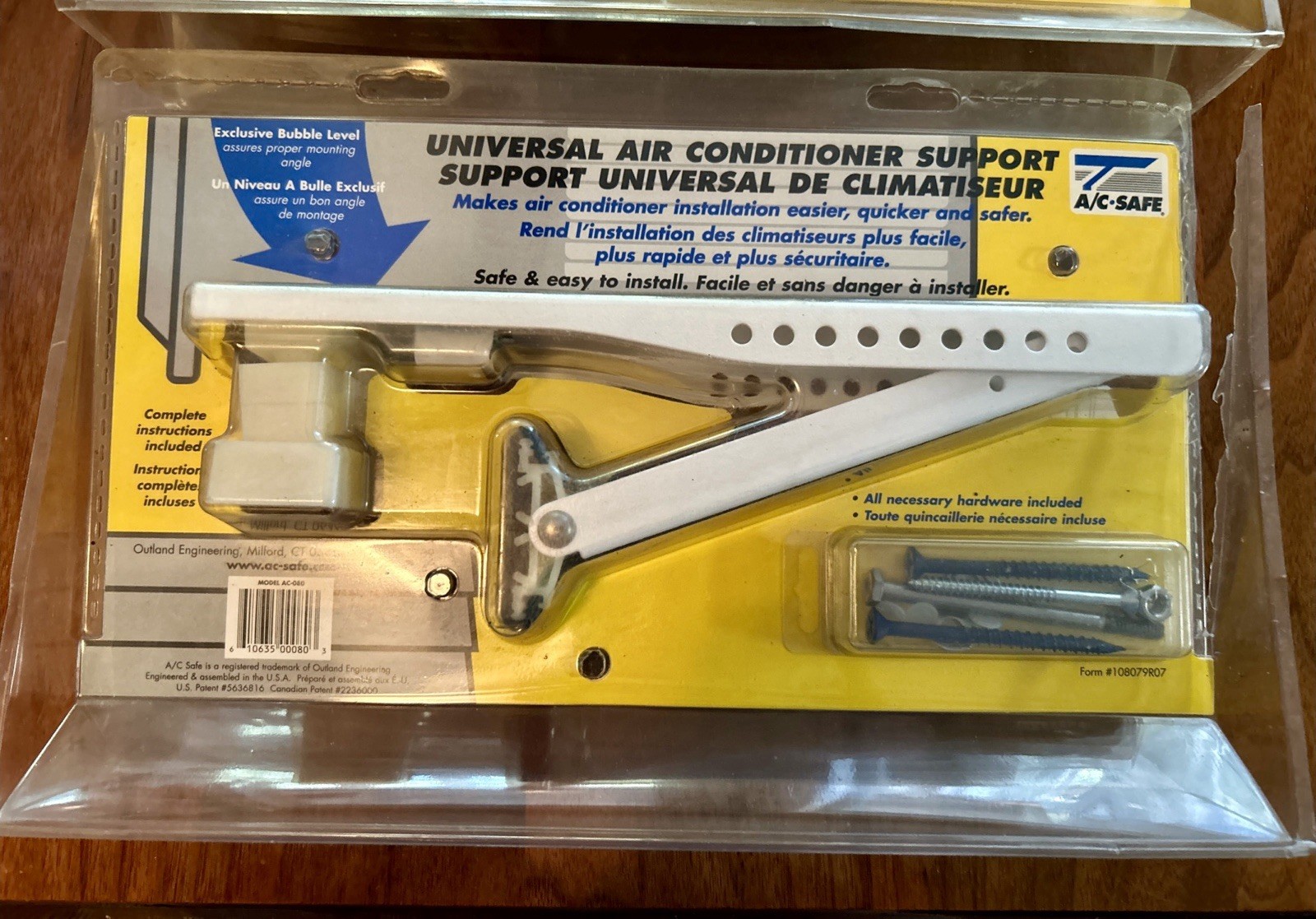 2 A/C Safe Universal Air Conditioner Supports Model AC-080 New Sealed Mount Brac