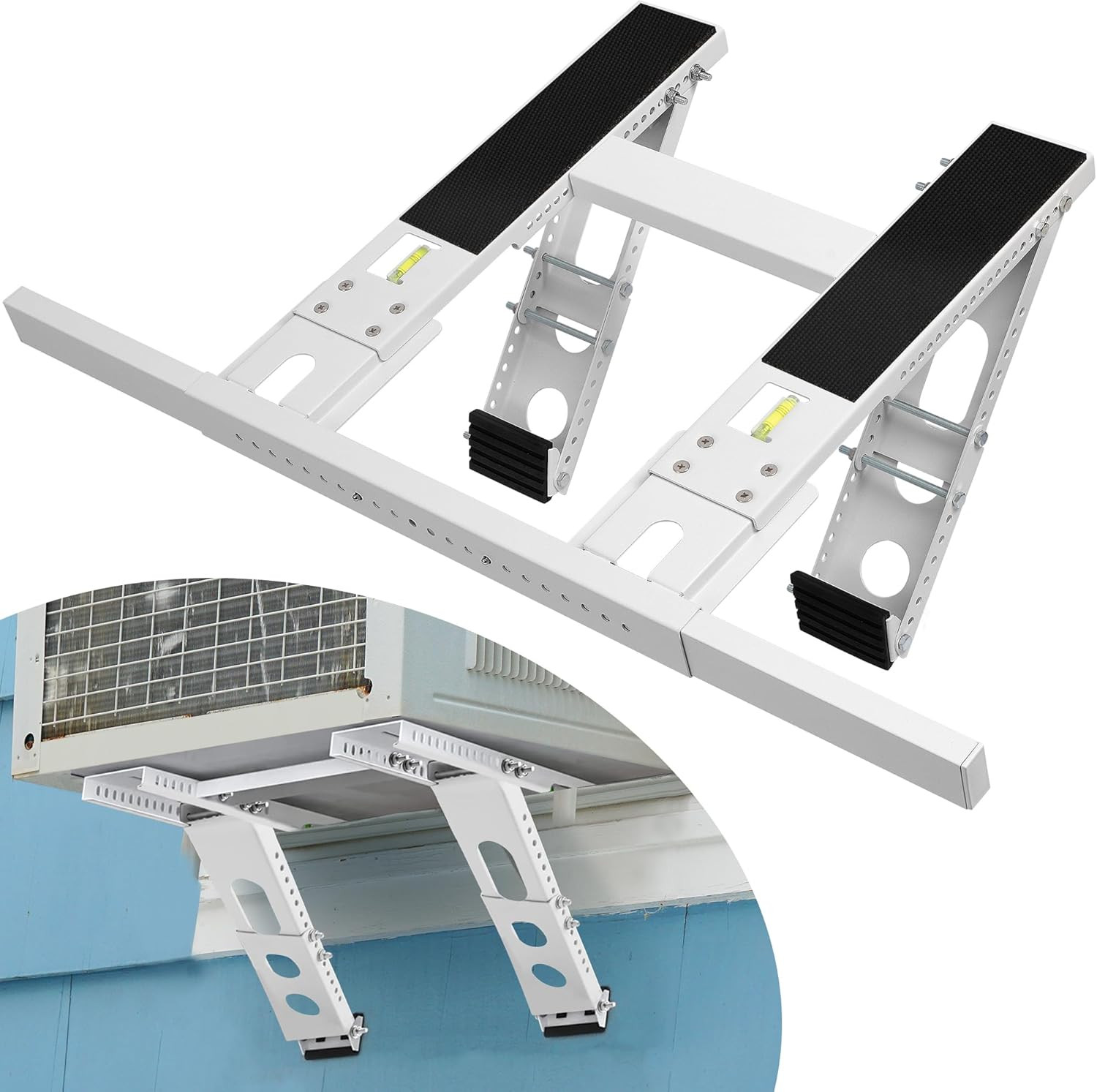 Air Conditioner Support Bracket, Adjustable Window AC Bracket, No Drilling