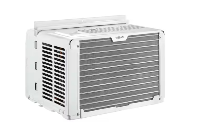 VOLT WINDOW AIR CONDITIONER COOLS 250 SQ FT REMOTE – VISSANI 6,000 BTU 115