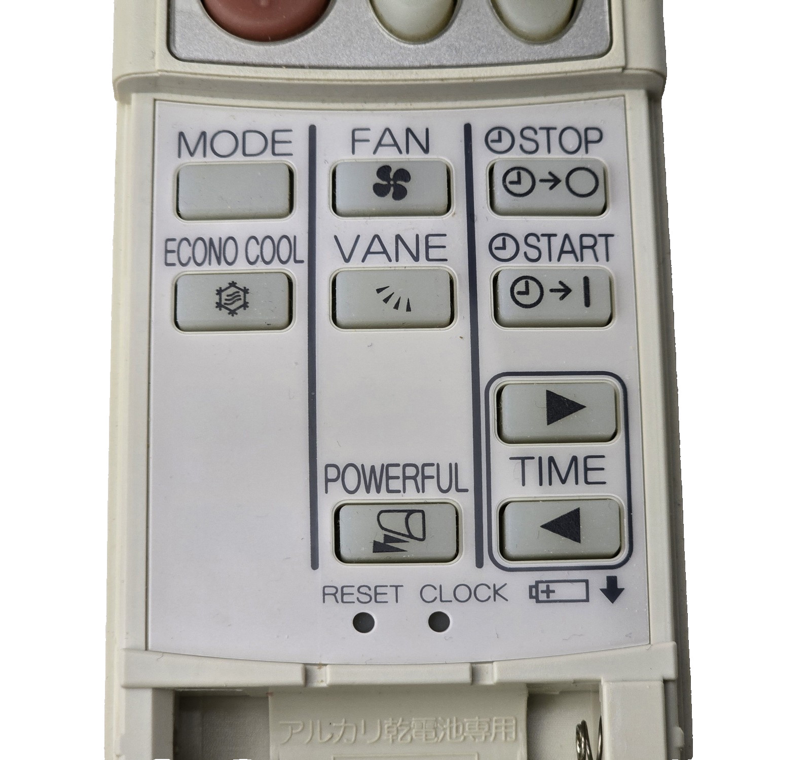 Mitsubishi Electric Air Conditioner Remote Control KM07J w/ Wall Mount Holder