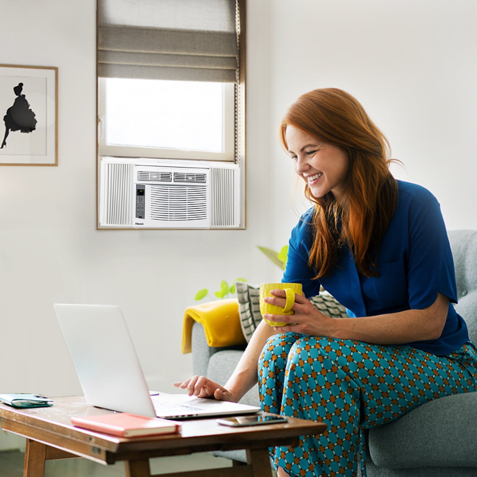 Aire Acondicionados De Ventana De 6000 BTU con WiFi y Control Remoto Para Cuarto