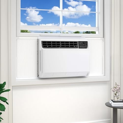 Window Air Conditioner Side Panels with Frame Adjustable Extra Wide 2 Pack