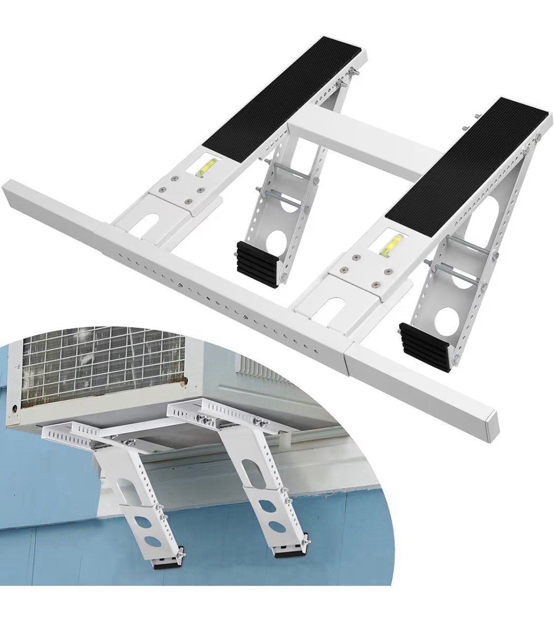 Air Conditioner Window Support Bracket, Adjustable, No Drilling, Holds 220lbs