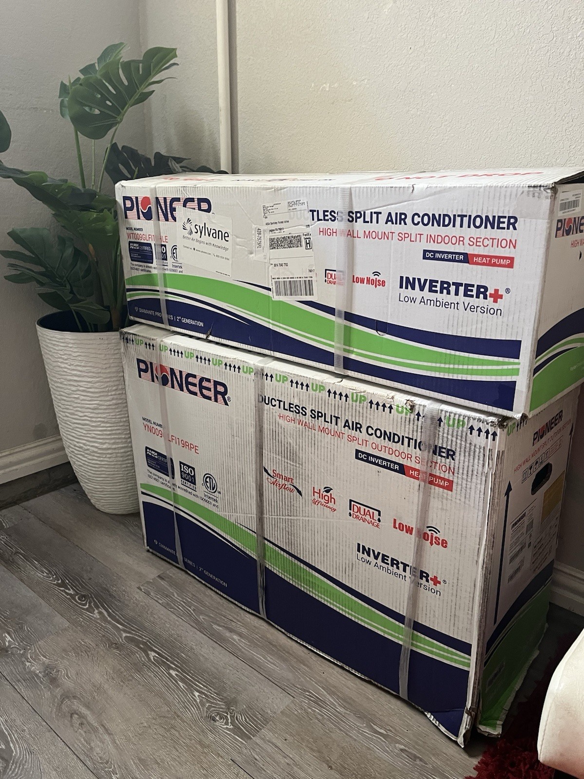 Pioneer Mini-Split Inverter Remote Control Energy-Star Air Conditioner