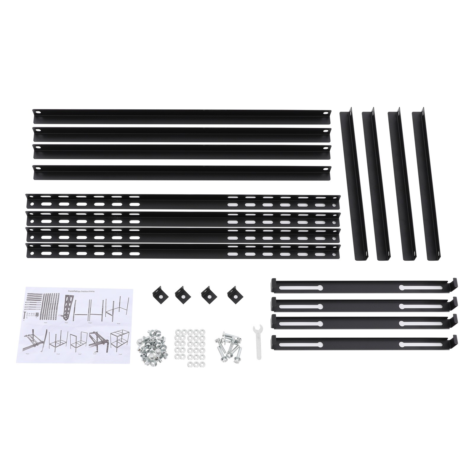 Air Conditioner Unit Support Bracket Black Stand Bracket Split Ground Bracket
