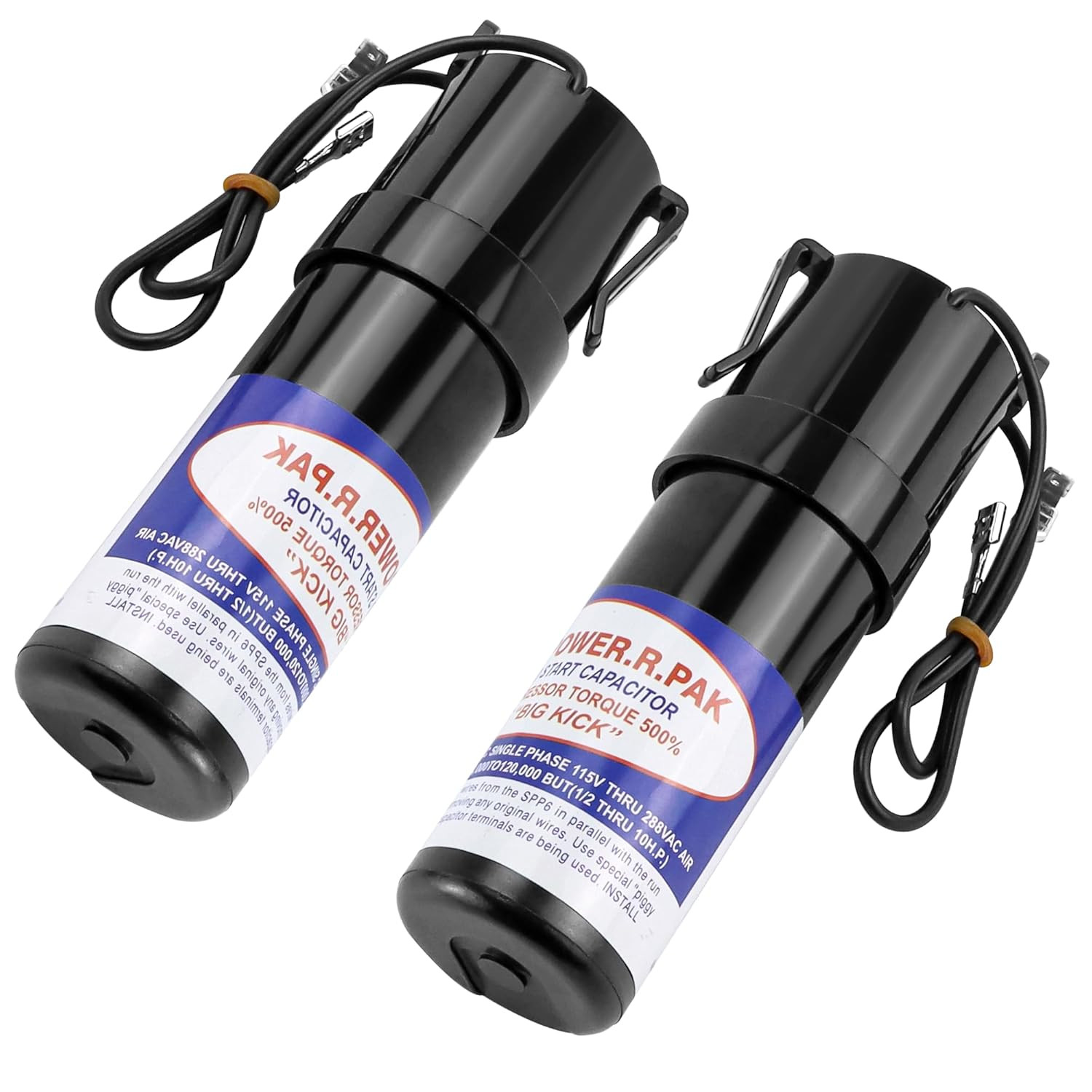 SPP6 Hard Start Kit Capacitor for Air Conditioner AC Window Unit 4000-120000BTU