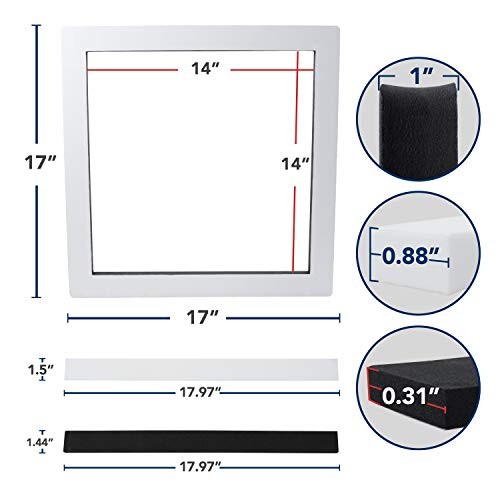 14″ x 14″ Universal RV Roof Air Conditioner Gasket Kit