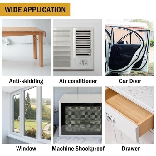 Window Air Conditioner Foam Tape – 2″ Wide x 1″ Thick Weather Stripping Seal, 13