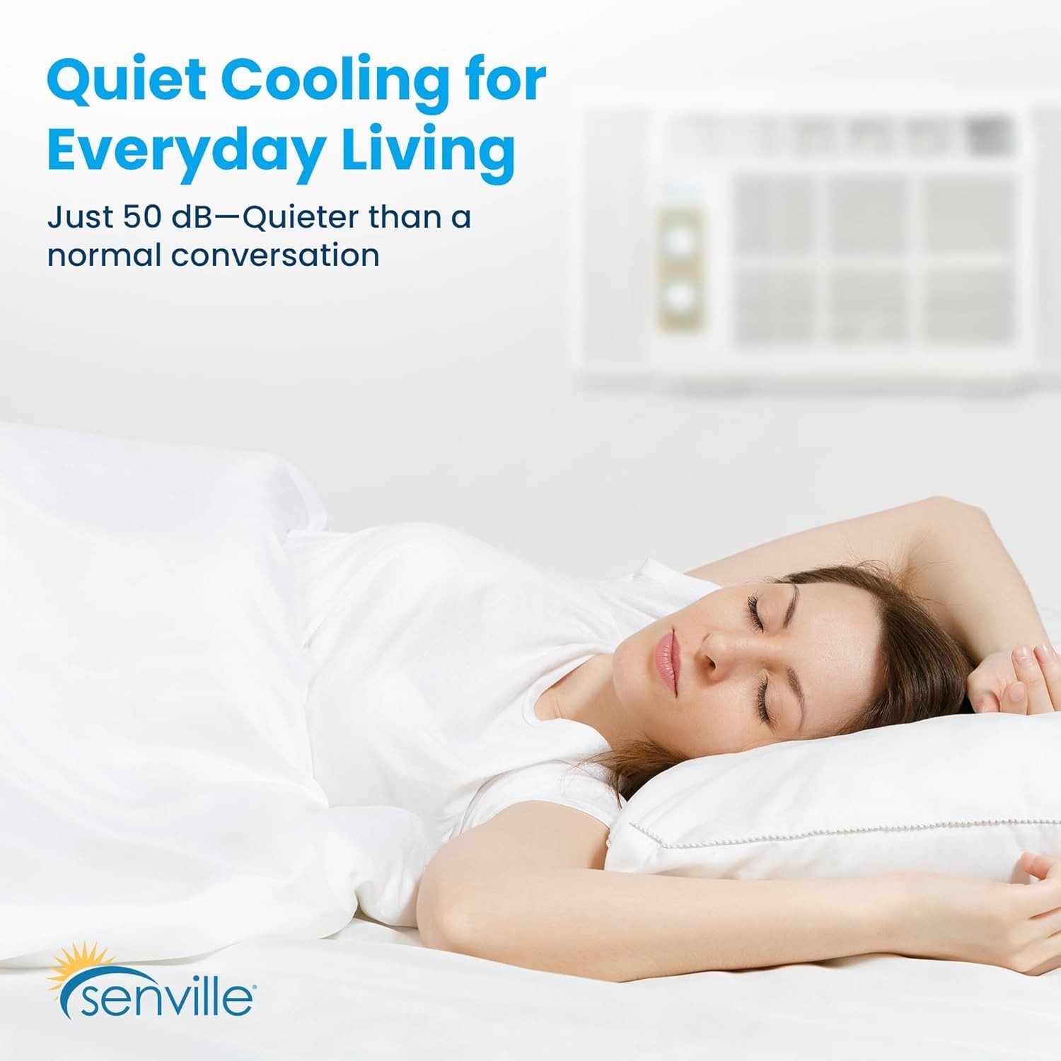 6,000 BTU Window Air Conditioner, Cools Up to 250 Sq. Ft., Easy to Use, Washa…