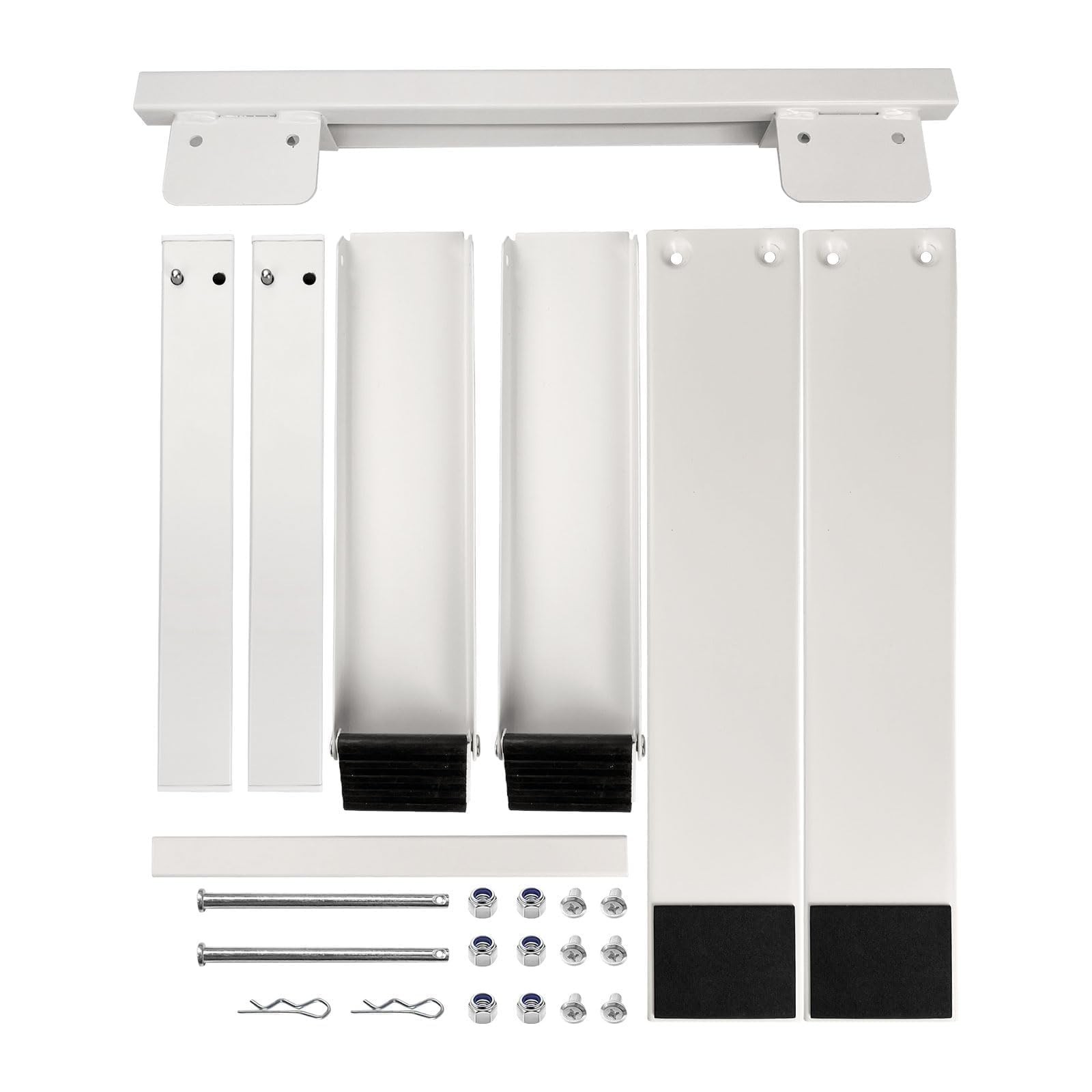 Heavy-Duty No Drill Window AC Bracket Support up to 200lbs | Fits Single & Doubl