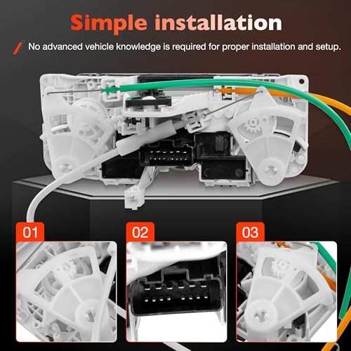 599-216 Front Climate Control Module A/C Heater Air Conditioning Panel –