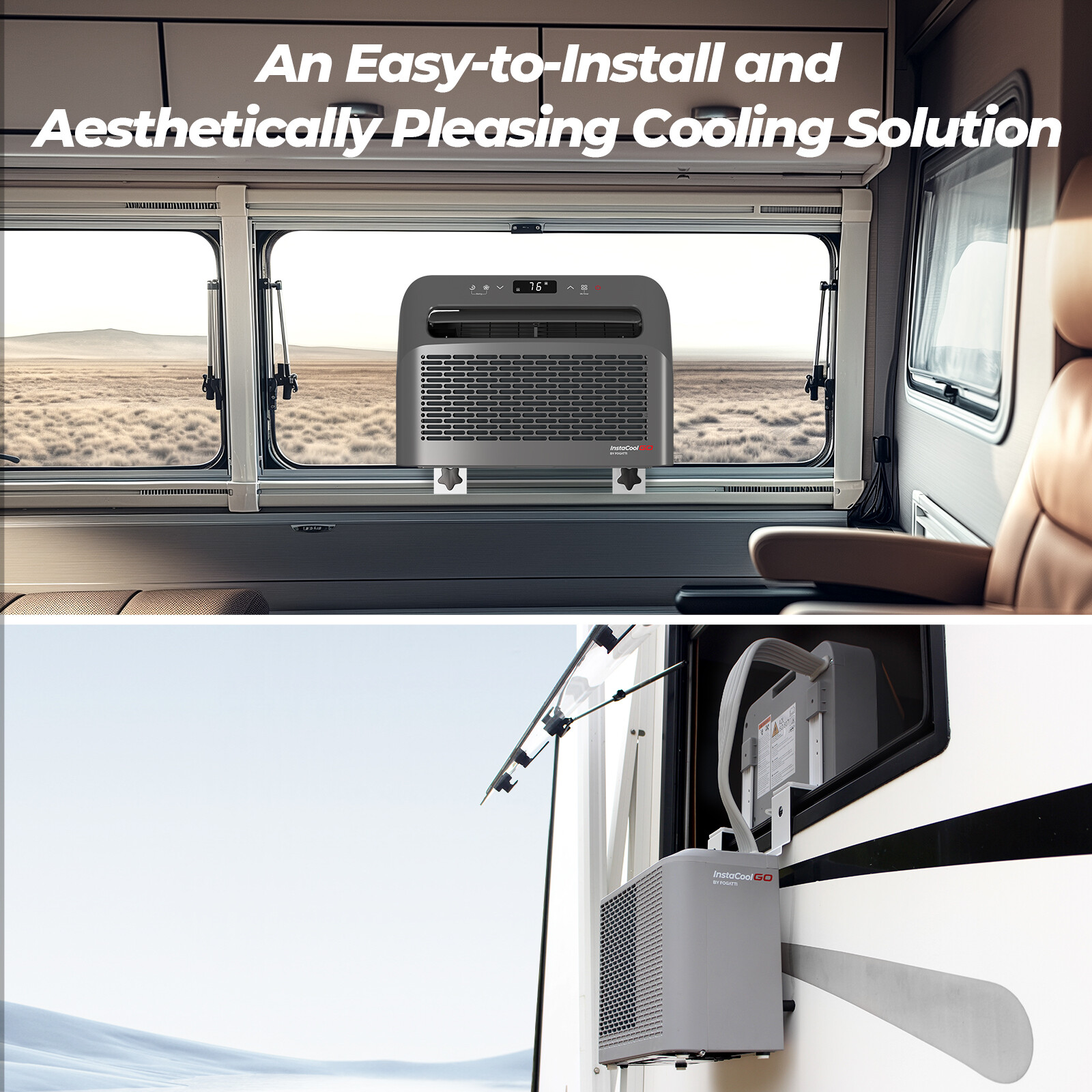 6,500 BTU RV Windows Air Conditioner 120V 4-in-1 AC Unit -Certified Refurbished!