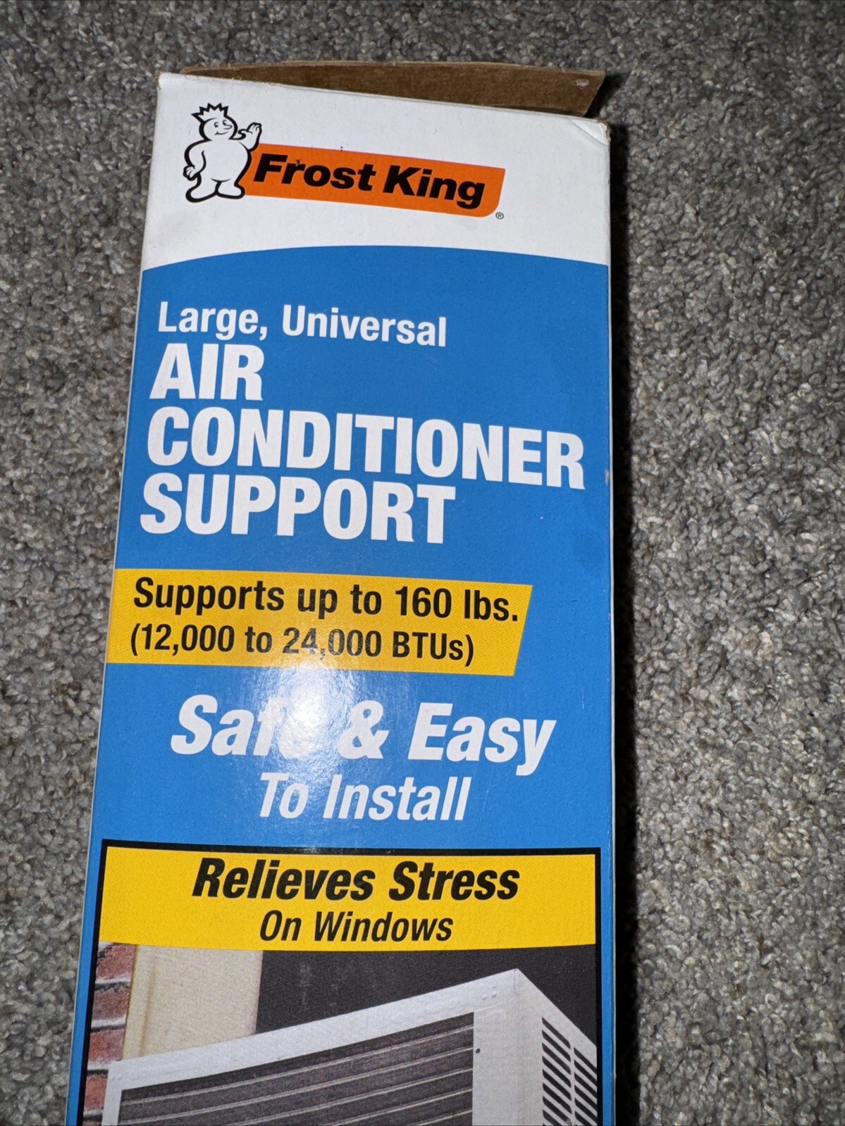 Frost King ACB160H 160 Lb Large Air Conditioner A/C Window Support Bracket NEW