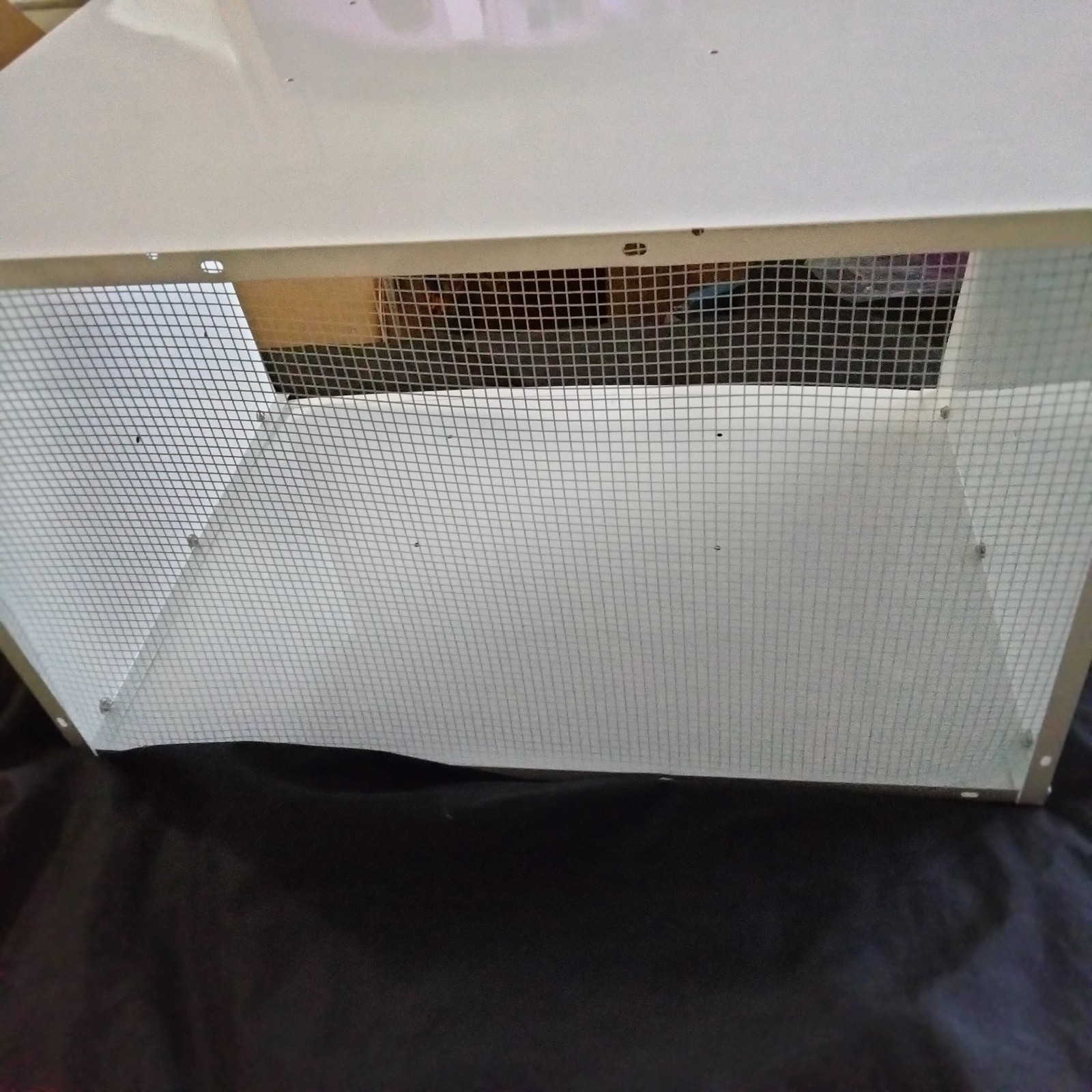 Durable Air Conditioner Wall Sleeve 26″ AC Wall Sleeve w/ Mesh Vent/Drain Hole