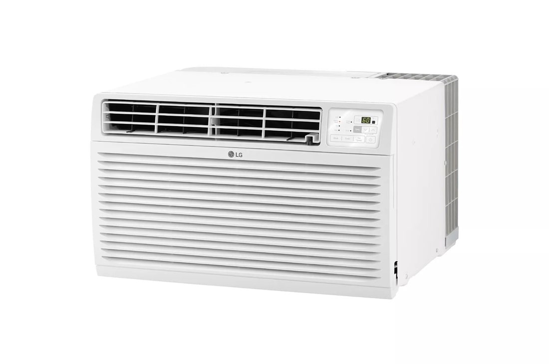 WHITE – LG 11,800 BTU 115V ELECTRONIC THRU THE WALL AC W/REMOTE