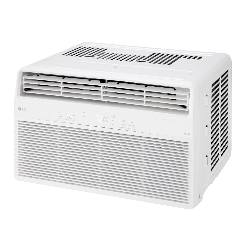 LG 10,000 BTU Wi-Fi Enabled Window Air Conditioner (Matte White)