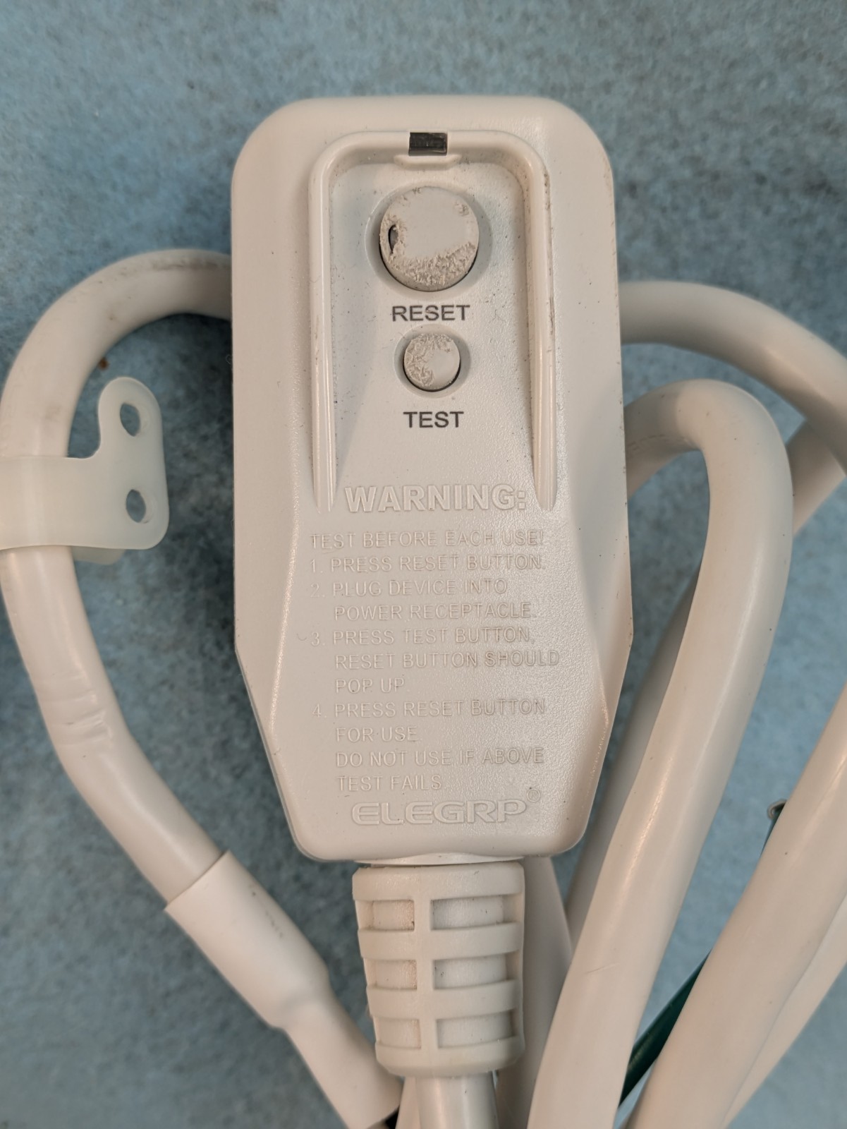 AIR CONDITIONER LCDI POWER CORD 120VAC, 10A, 1200W