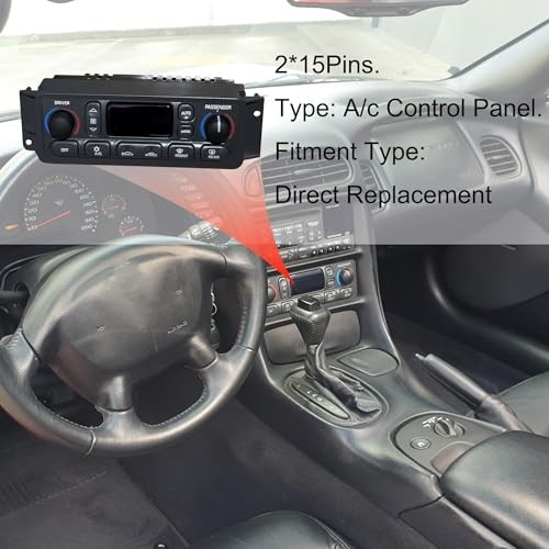 16256018 Upgrade A/C Heater Climate Control Module Compatible with Corvette