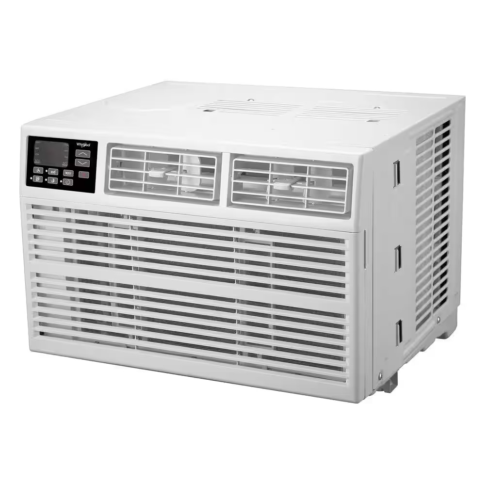 10,000 BTU (DOE) Window Air Conditioner Cools 450 Sq. Ft. with Remote in White