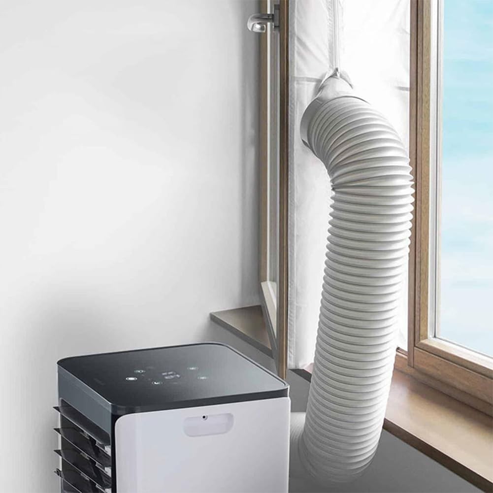 Energy-Saving Air Exchange Guard with Zipper for Windows Up to 158 Inches
