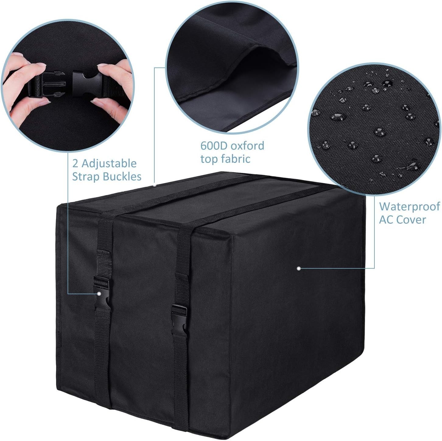 Waterproof Outdoor AC Cover 21.5W x 15H x 16D – Winter Protection