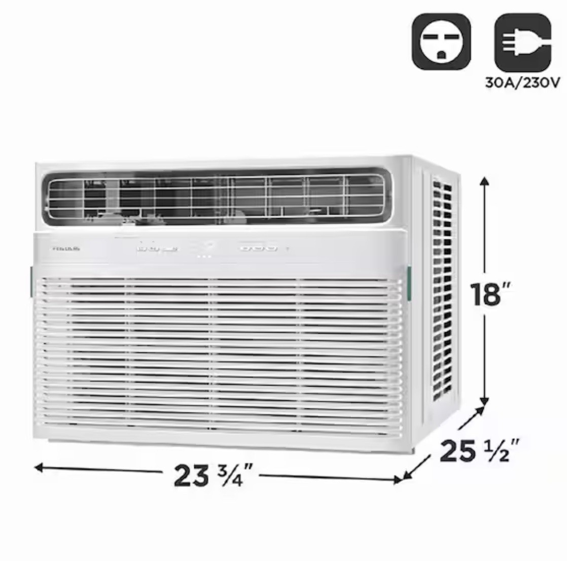 Frigidaire 18,000 DOE BTU 230VOLT Window Air Conditioner with Remote and Wi-Fi