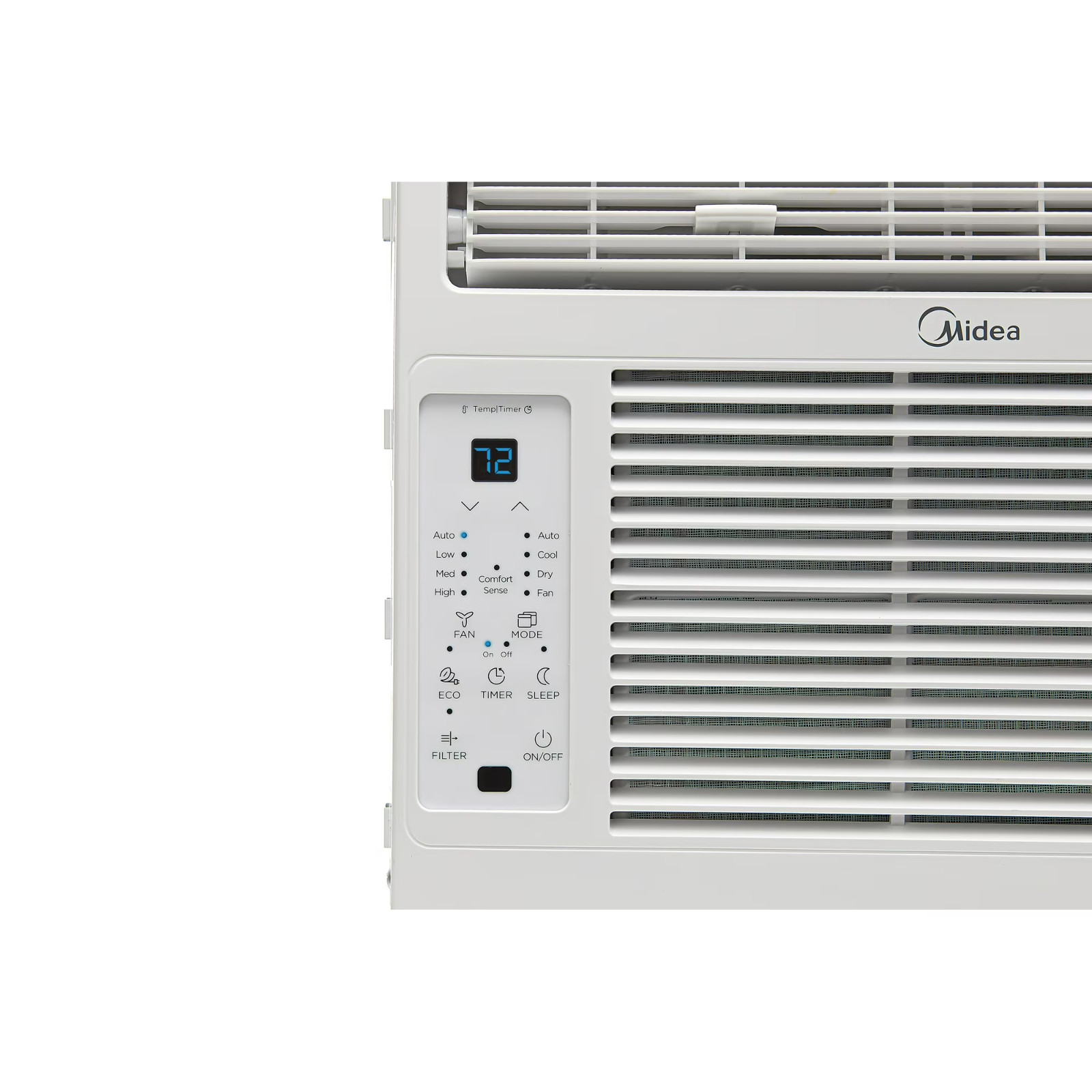 US Midea 5,000 BTU Window Air Conditioner, Cools Up To 150 Sq Ft, Remote, Progra