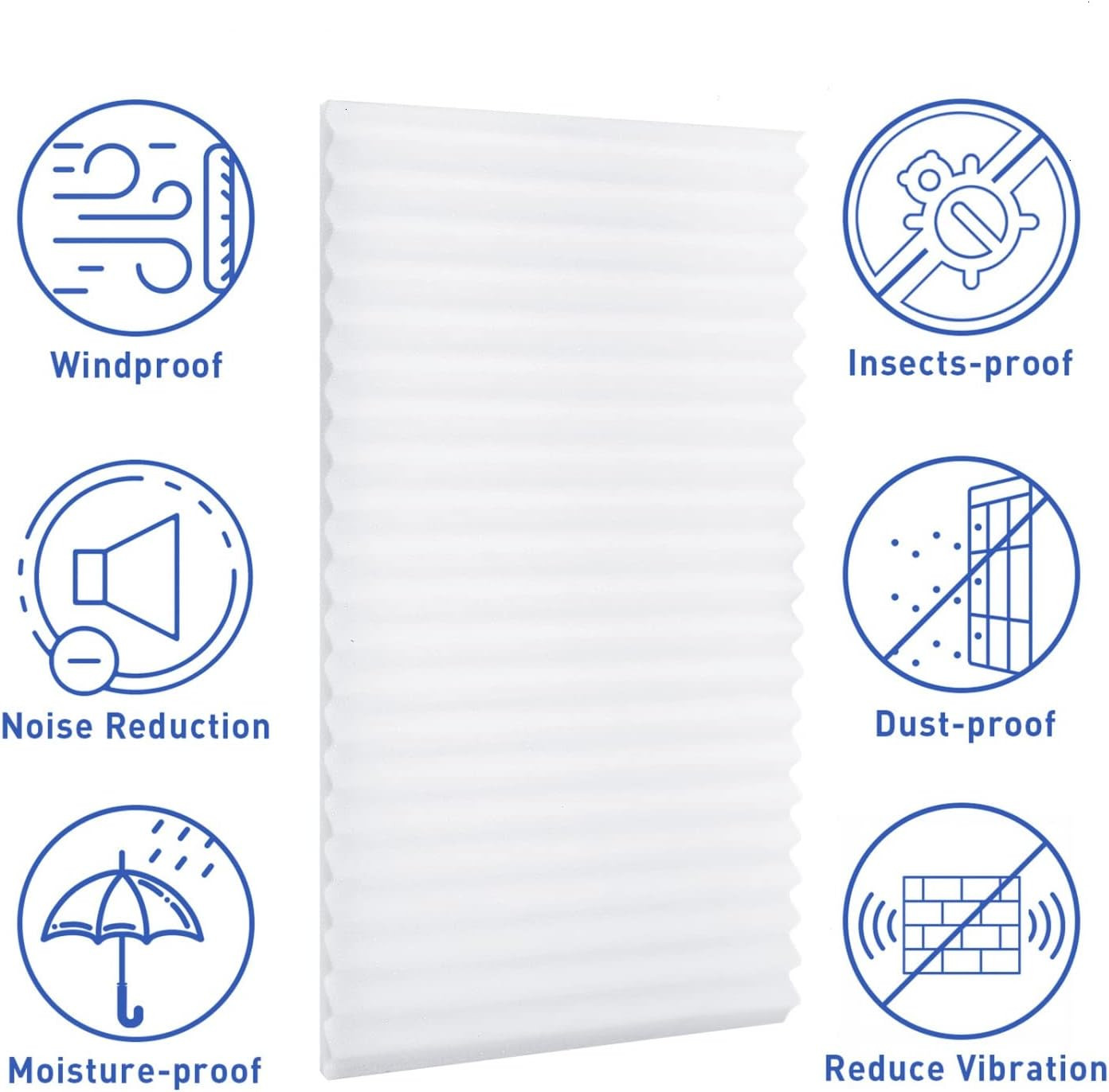 Window Air Conditioner Side Panels Foam Insulation Panels for Window Air Conditi