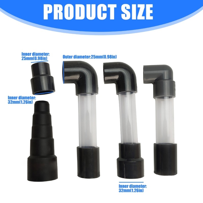 MultiPurpose Air Conditioner Drainage Vacuum Adapter For Smoothly Water Flows