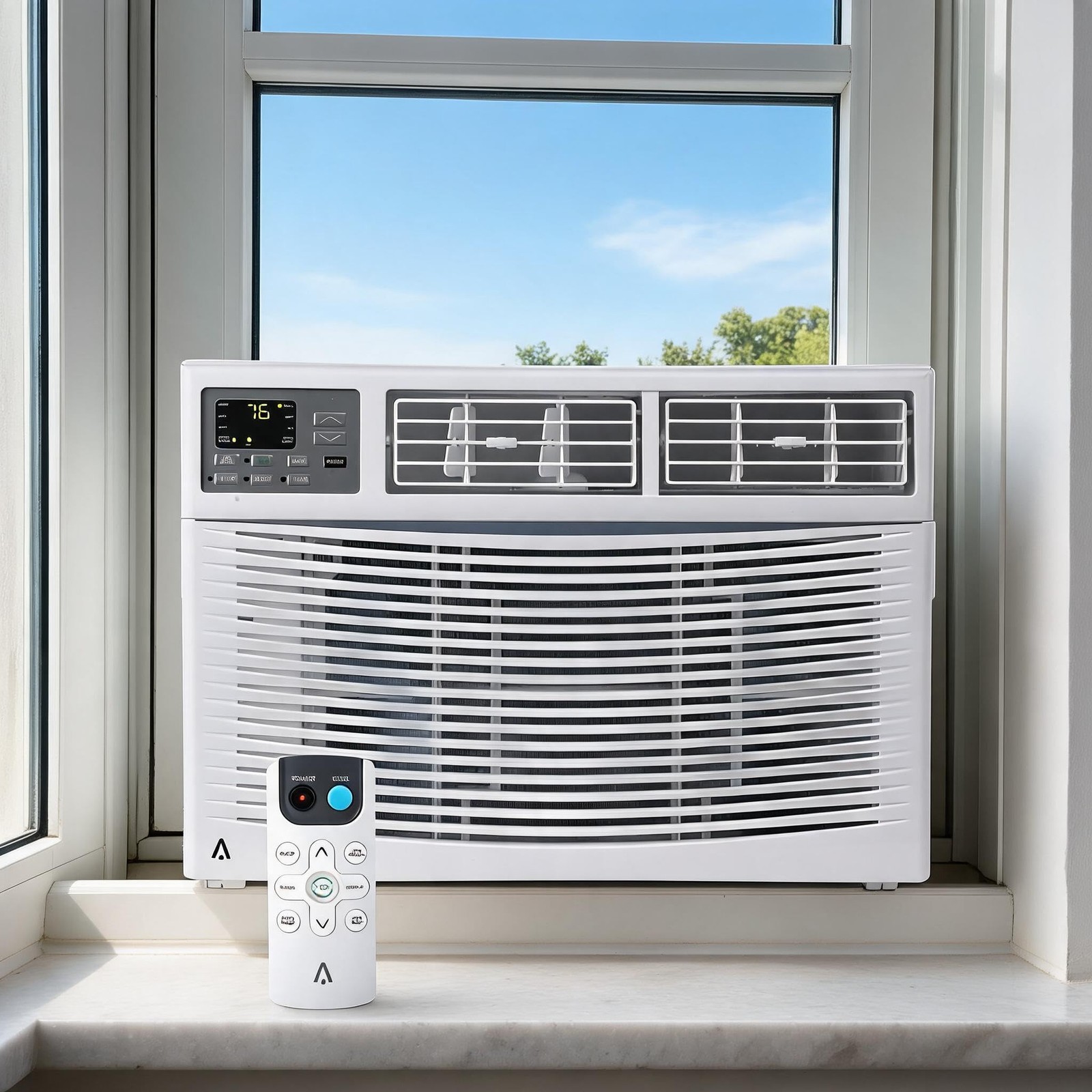 10,000 BTU Window Air Conditioner Quiet AC Unit Air Cooler/Humidifier/Fast Cool