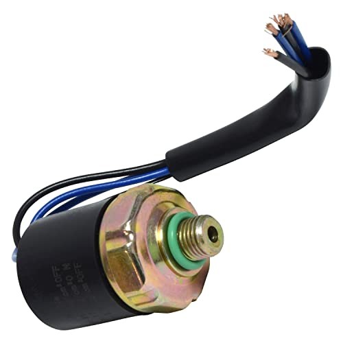 Universal Air Conditioner UAC A/C Trinary Switch (SW4001C), Black