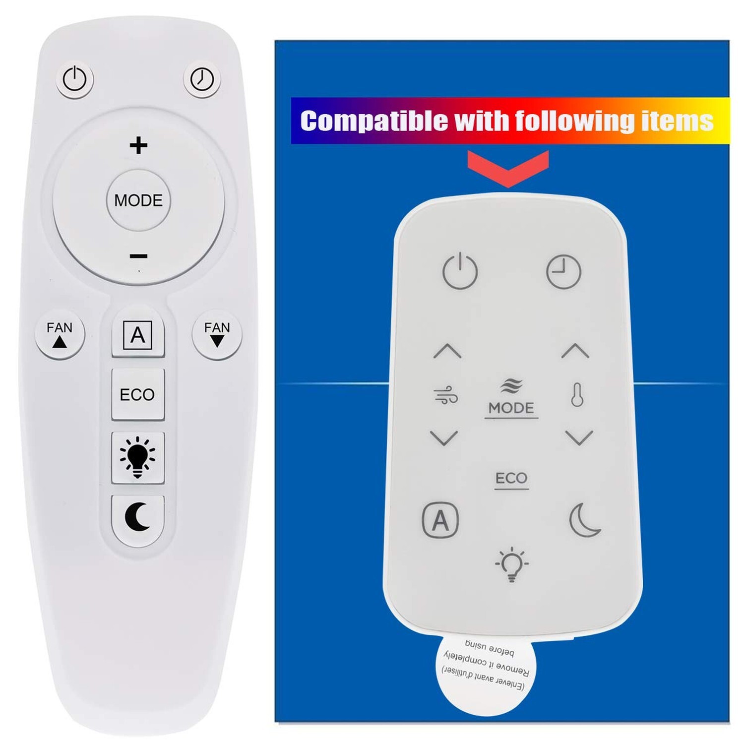 CHOUBENBEN Replacement Toshiba Window Air Conditioner Remote Control Model RG…