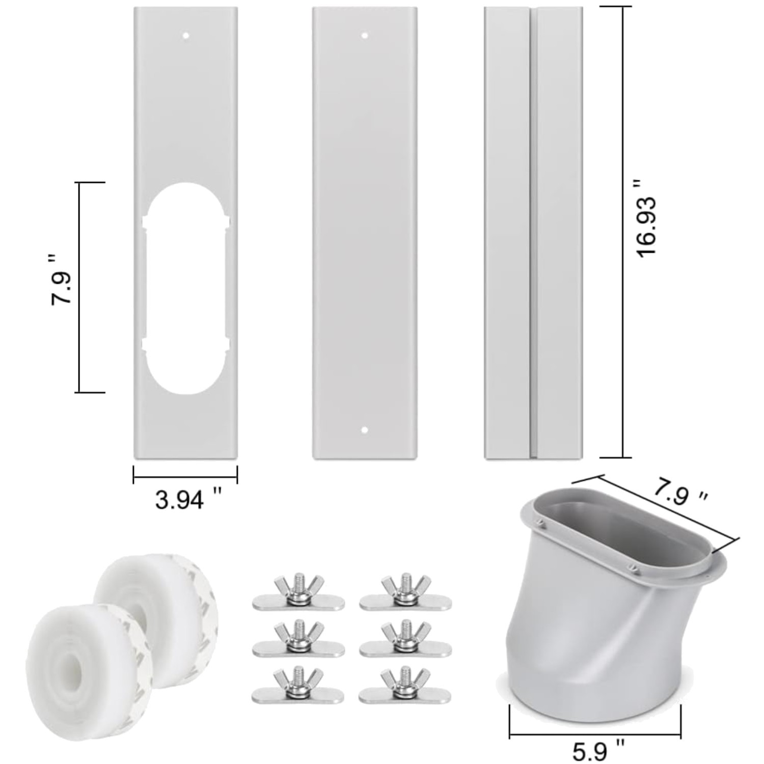 Portable Air Conditioner Vent Kit – Universal Fit