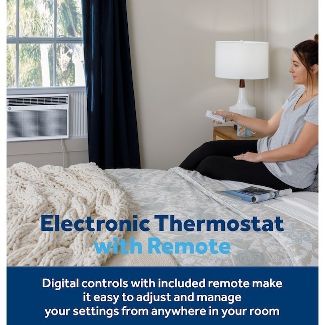 GE Large Room Window Air Conditioner , Remote Included ( 115-Volt , 12000-BTU )