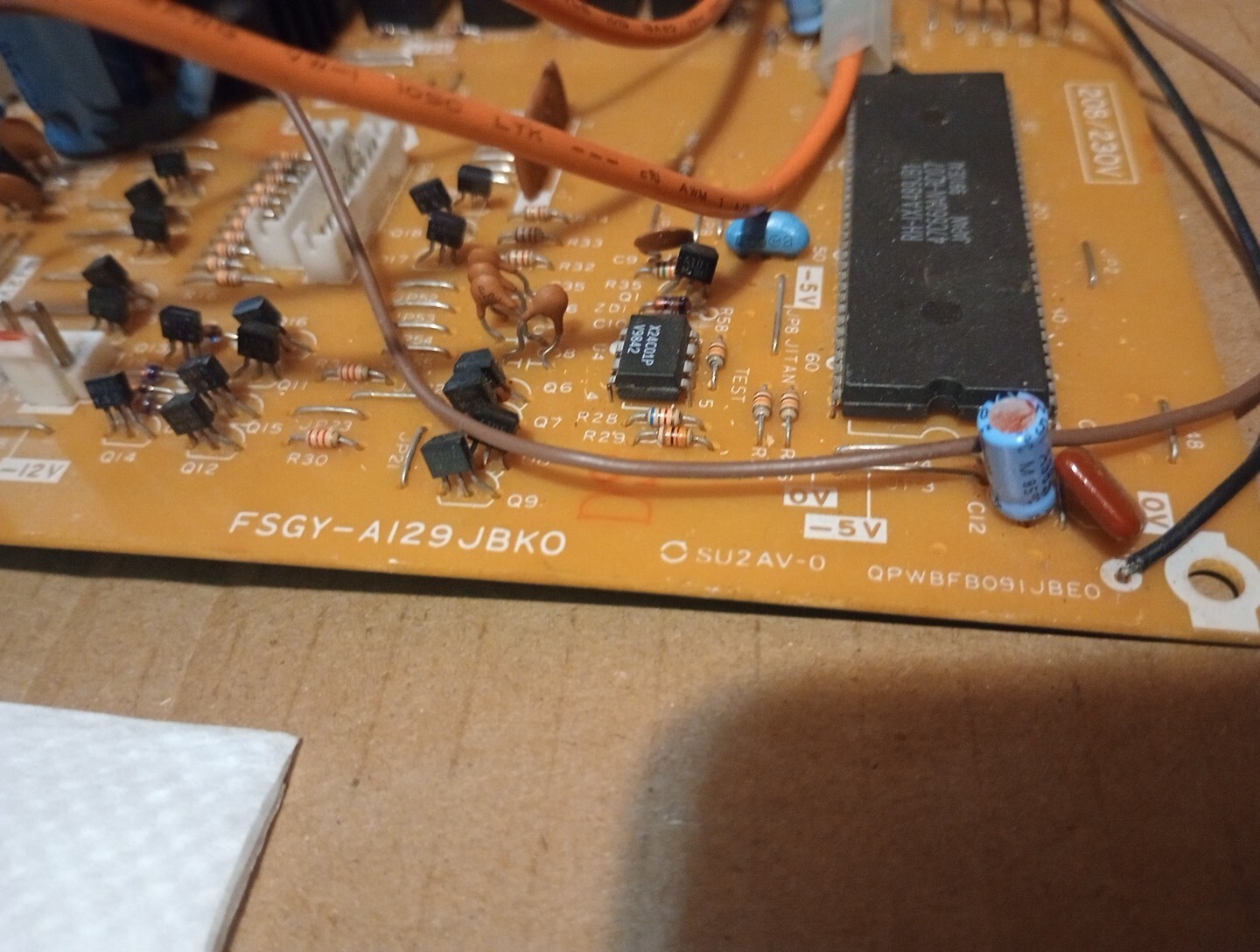 FSGY-AI29JBK0 QPWBFB091JBE0 OEM control Panel of Sharp Wall Unit Air Condition