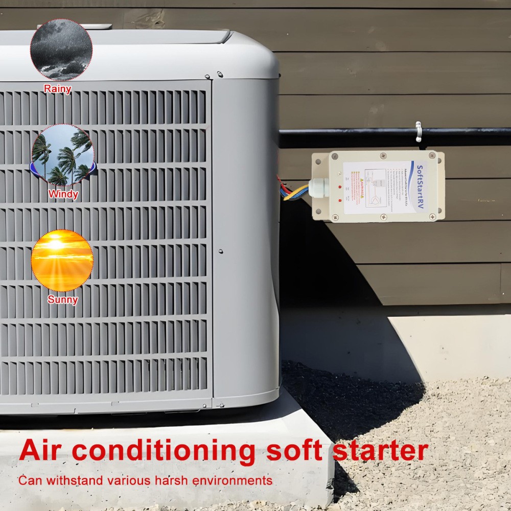 240V 08A-20A AC Soft Start Kit for Home Air Conditioner For RV SSRV3TDC