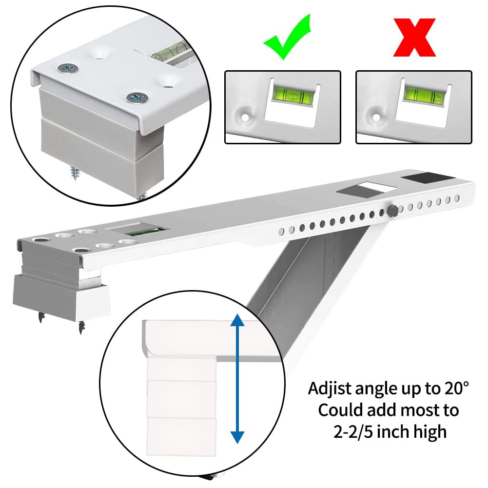 Window Air Conditioner Bracket- Universal AC Support Bracket Heavy Duty, Support