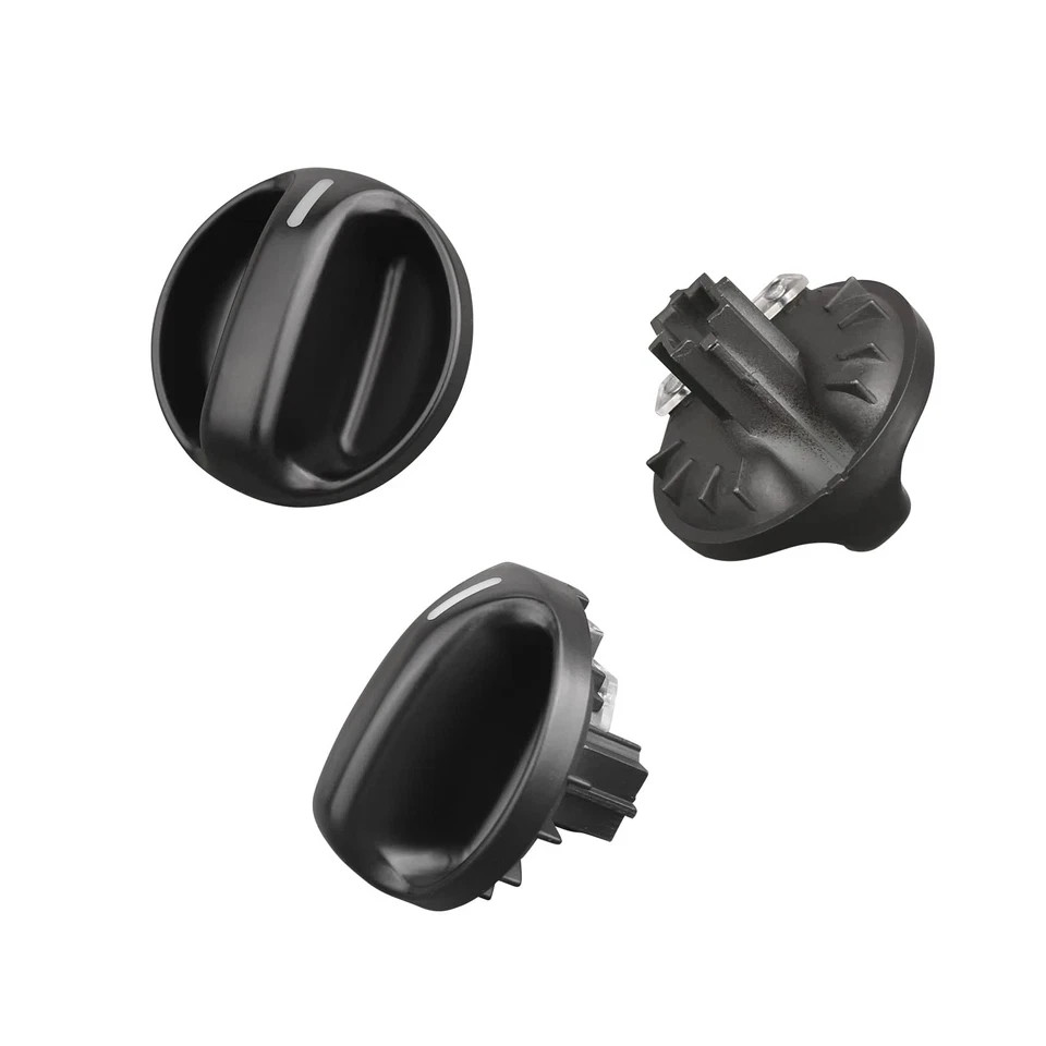 Osompar AC Climate Control Knob Compatible with Toyota Tundra 2000 2001 Black