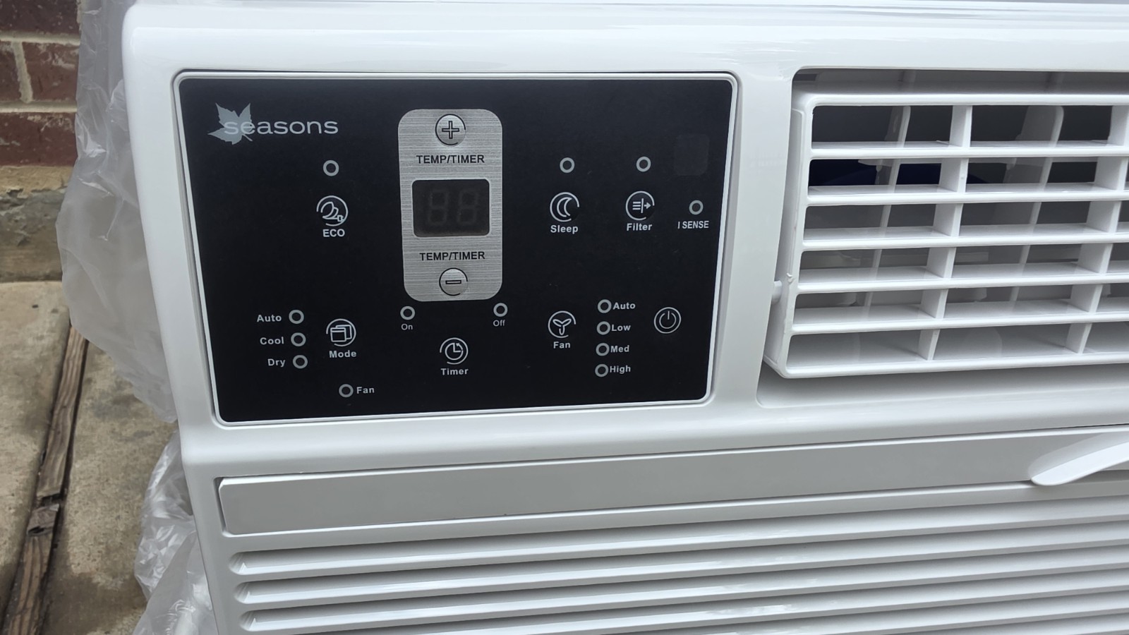 10K BTU 230/208-Volt Through the Wall Unit Air Conditioner Energy Star & Sleeve