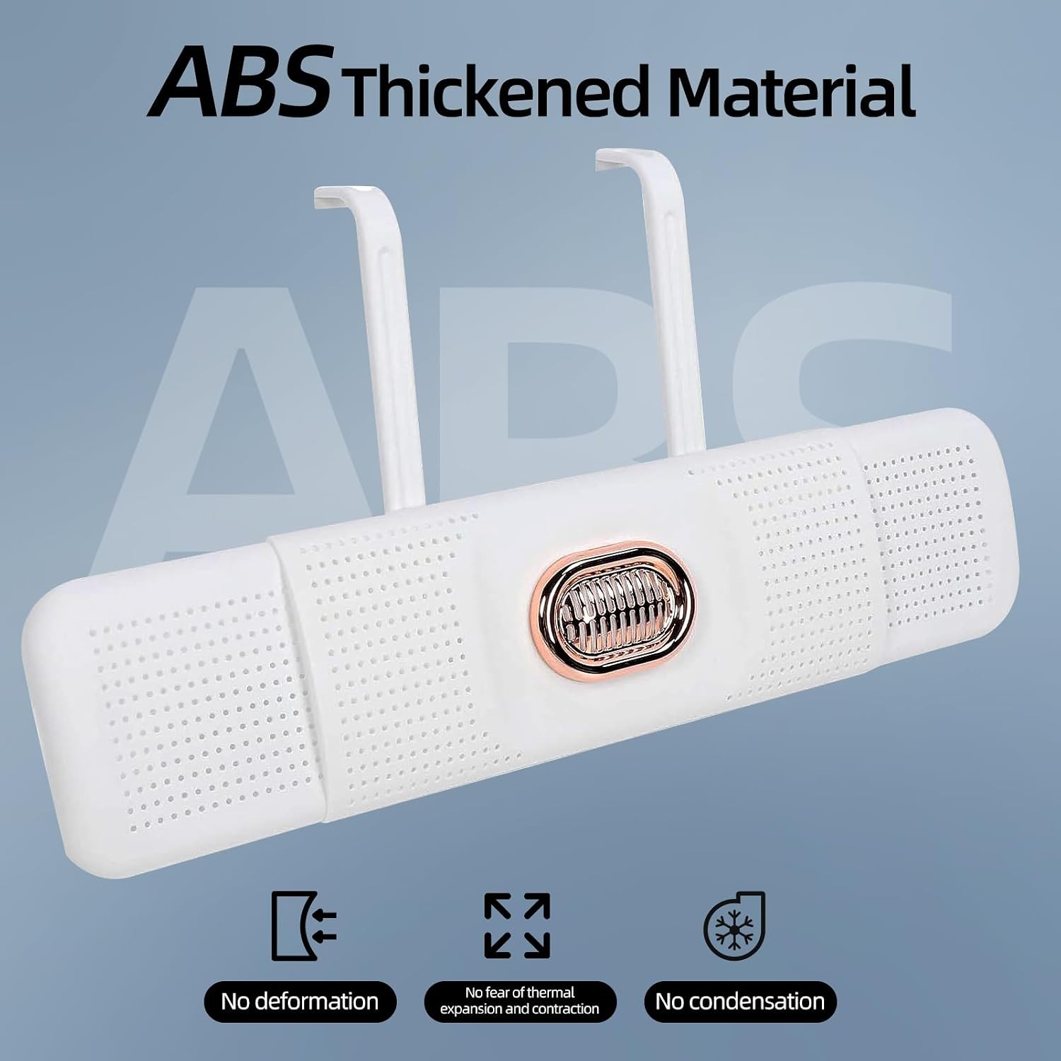 2 Pack Retractable Mini Split Air Deflector 270° Adjustable Airflow