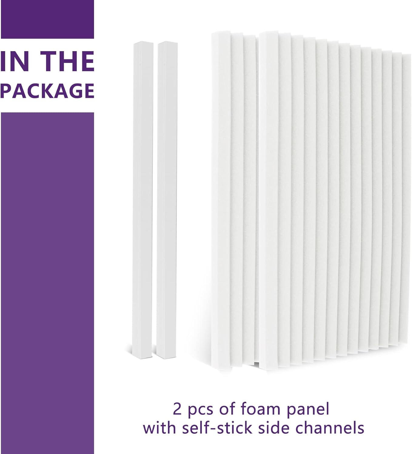 Window Air Conditioner Foam Insulation Panels,Window AC Side Panel Kit,Summer an