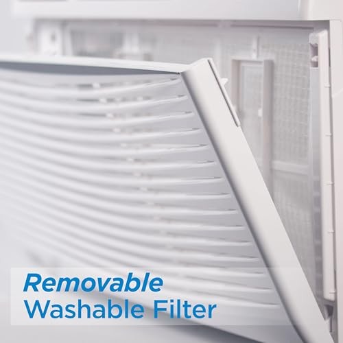 BLACK+DECKER Window Air Conditioner 5,000 BTU, BWAC05MWTB, White | AC 5000 BTU