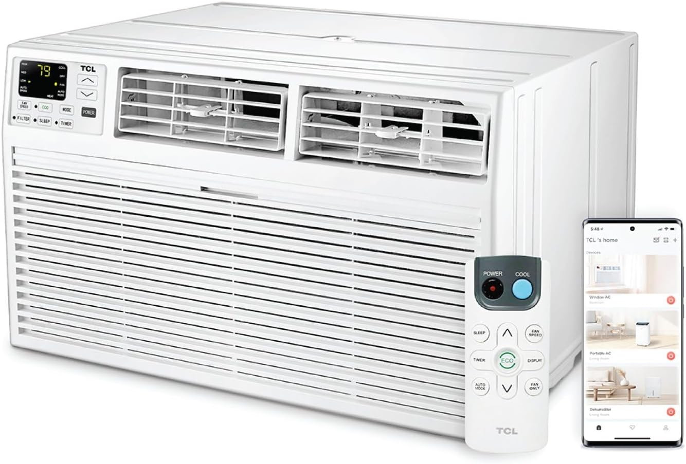 H12T9XH 12,000 BTU Smart Through-The-Wall AC, Heater, Fan & Dehumidifier