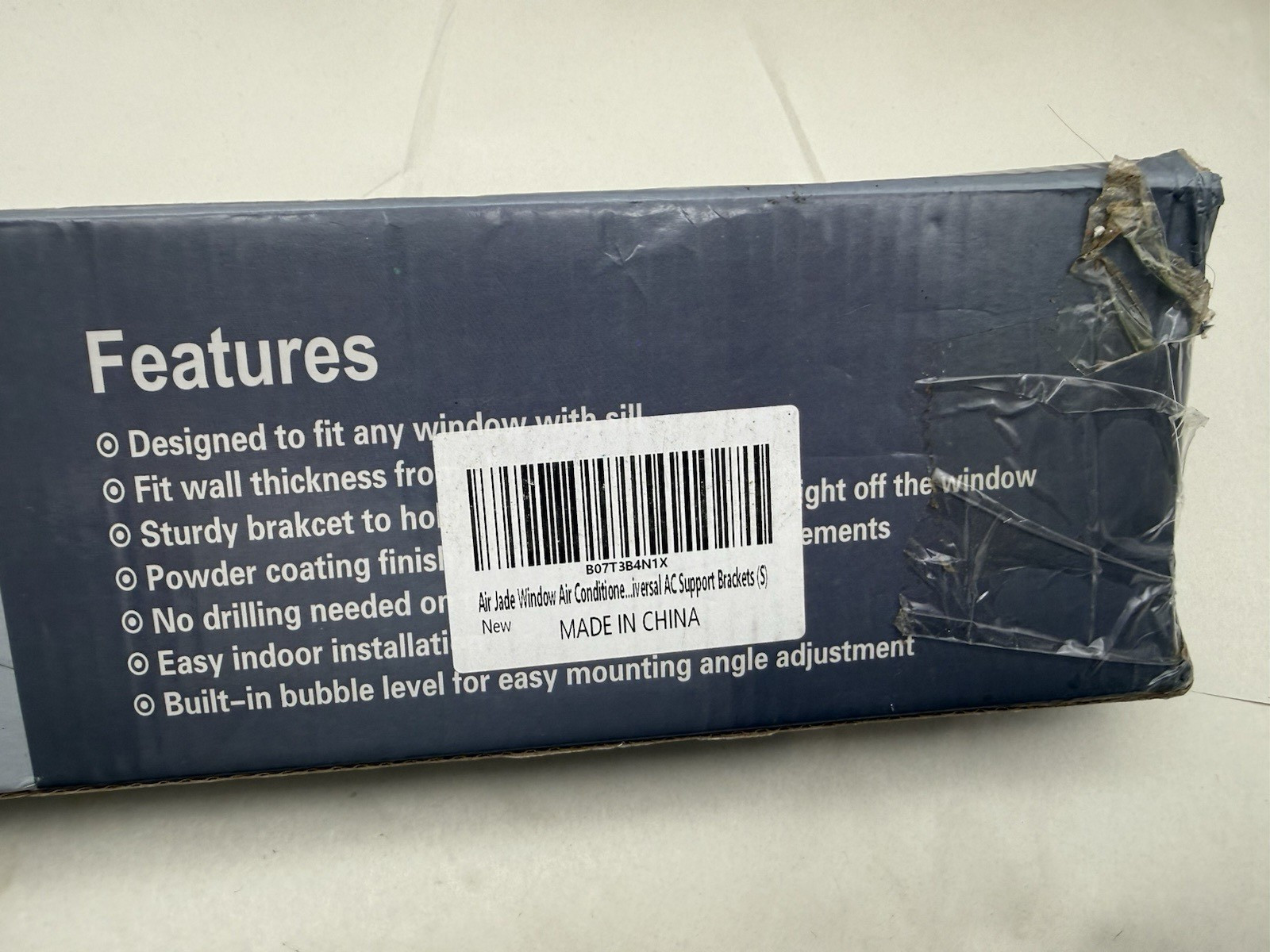 Window Air Conditioner Bracket Up to 85 lbs Designed to Fit 5,000 to 12,000 read